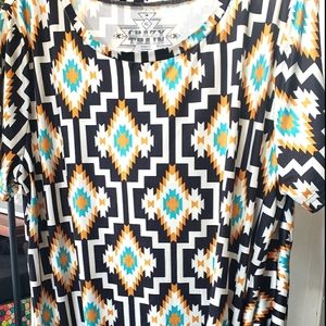 Crazy Train side knot top